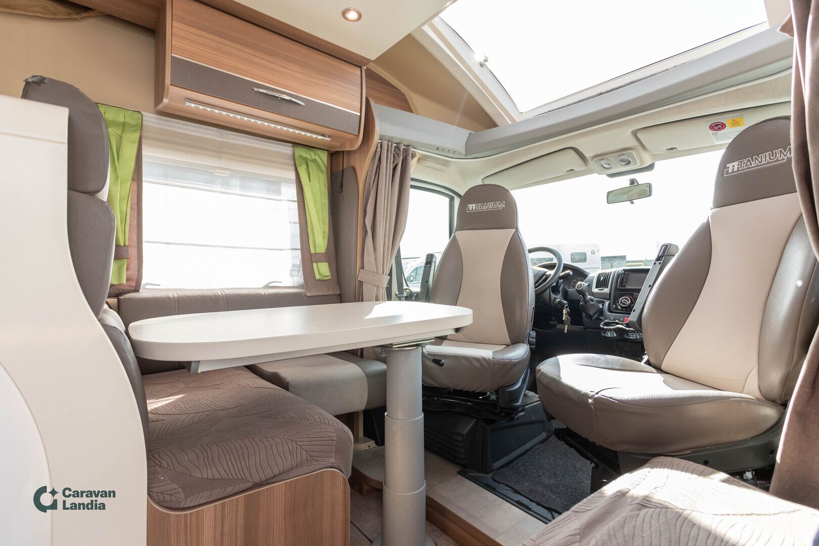 Chausson Titanium 728 2.3 Mjet 130hv ** DIESEL-TRUMA, SAAREKEVUODE, LASKUVUODE, ILMASTOINTI **, kuva 9