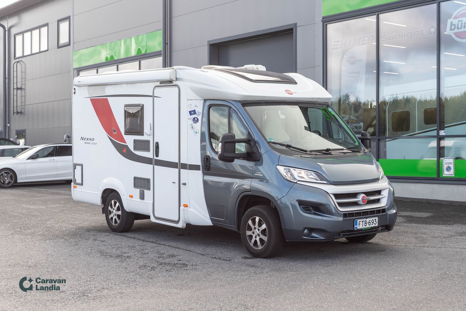 Burstner Nexxo Time T 569 2.3 Mjet 150hv ** TRUMA, PARIVUODE, AURINKOPANEELI, VÄHÄN AJETTU **, kuva 1