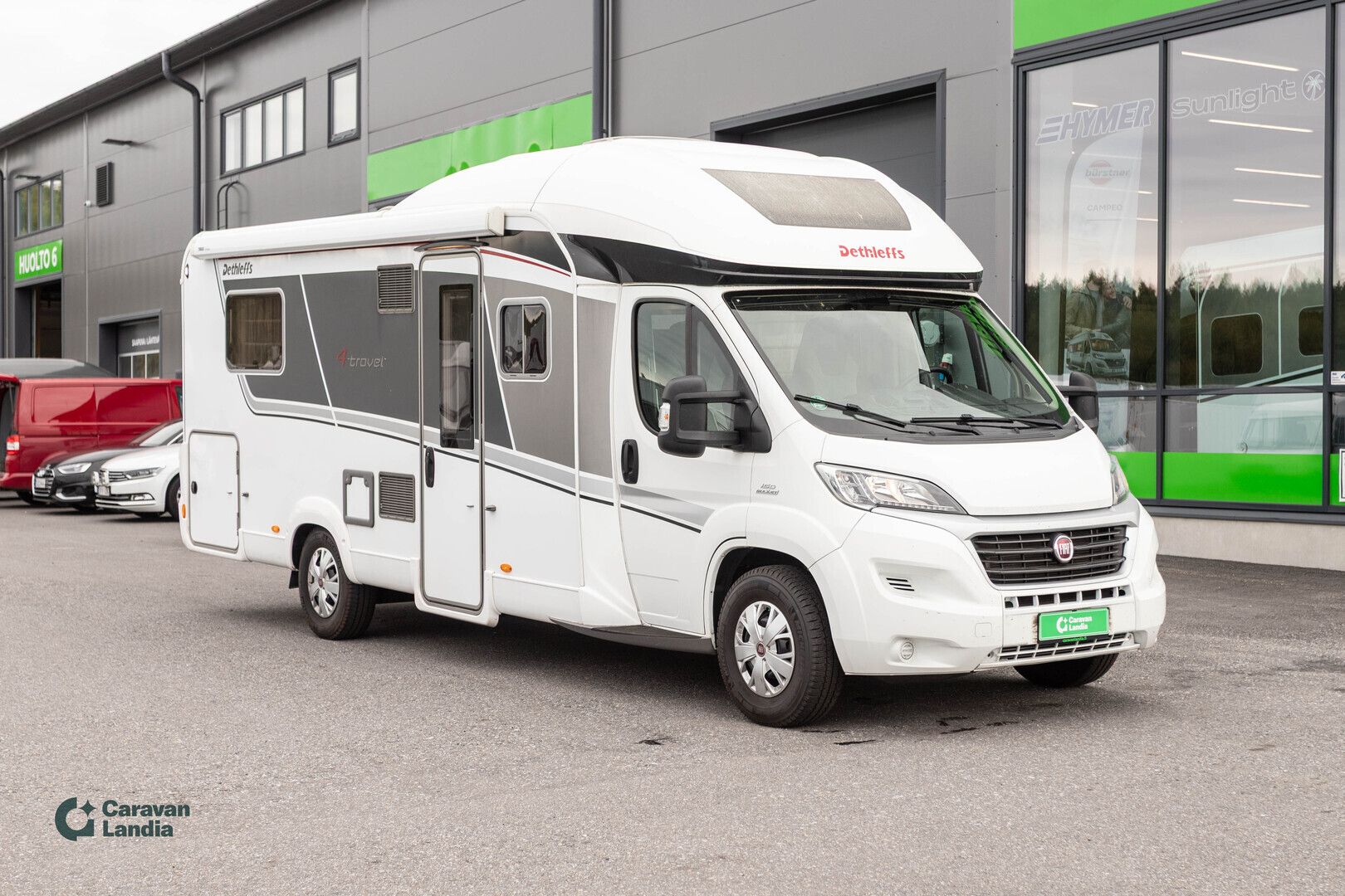 Dethleffs 4-Travel T 7156 2.3 Mjet 150hv ** TRUMA, SAAREKEVUODE+LEVEÄ LASKUVUODE, TODELLA NÄYTTÄVÄ **, kuva 1