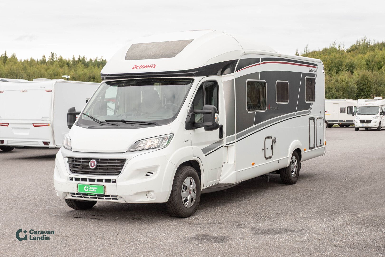 Dethleffs 4-Travel T 7156 2.3 Mjet 150hv ** TRUMA, SAAREKEVUODE+LEVEÄ LASKUVUODE, TODELLA NÄYTTÄVÄ **, kuva 5
