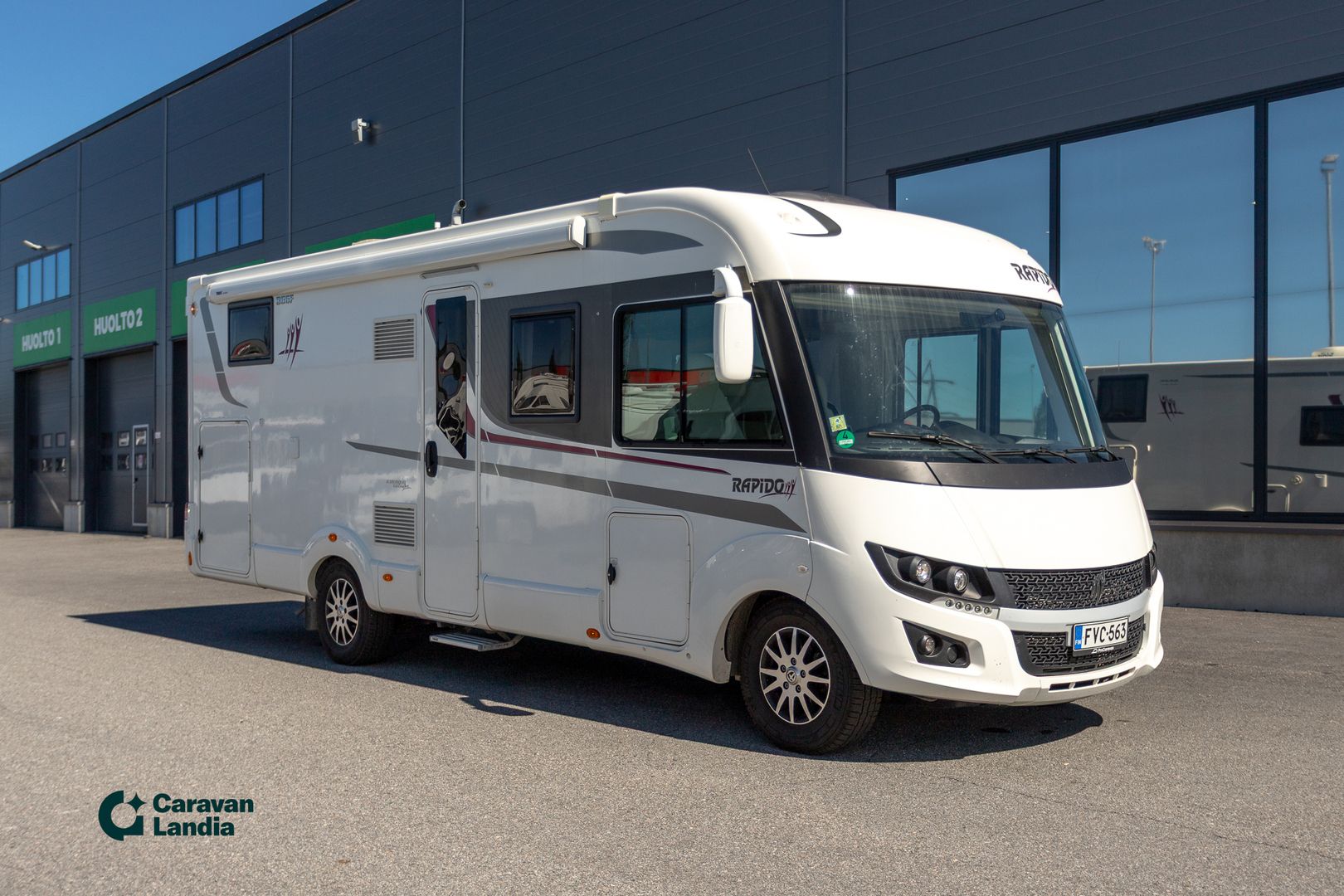 Rapido 866F 2.3 140hv ** 9-VAIHTEINEN AUTOMAATTI, TRUMA(KAASU/SÄHKÖ), ERILLISVUOTEET, HUBBET-LASKUVUODE **, kuva 1