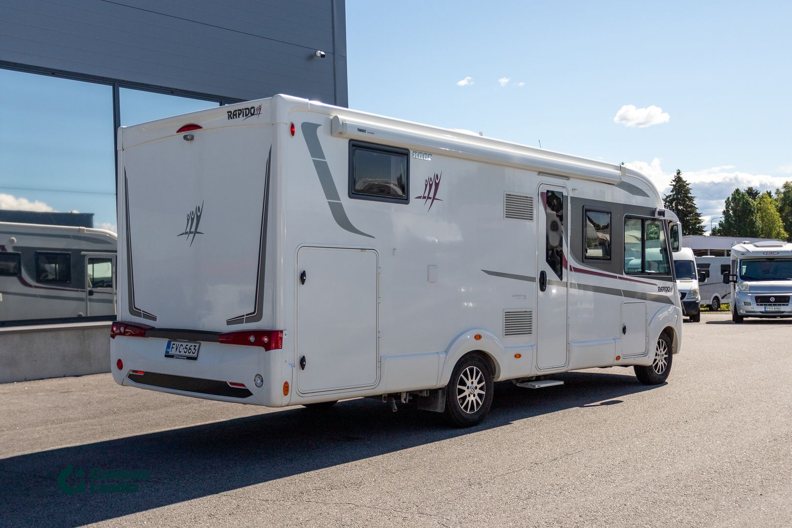 Rapido 866F 2.3 140hv ** 9-VAIHTEINEN AUTOMAATTI, TRUMA(KAASU/SÄHKÖ), ERILLISVUOTEET, HUBBET-LASKUVUODE **, kuva 3
