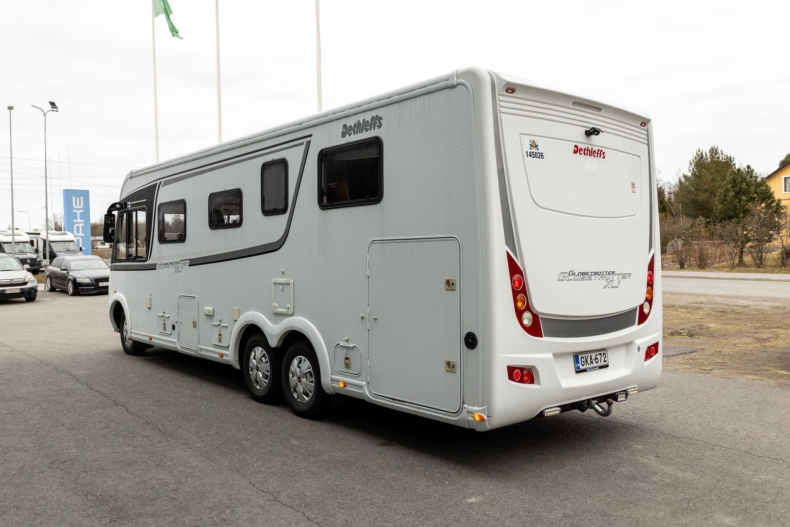 Dethleffs Globetrotter XLI 3.0 Mjet 180 hv ** WEBASTO, AUTOMAATTI, GENERAATTORI, SAAREKEVUODE **, kuva 4