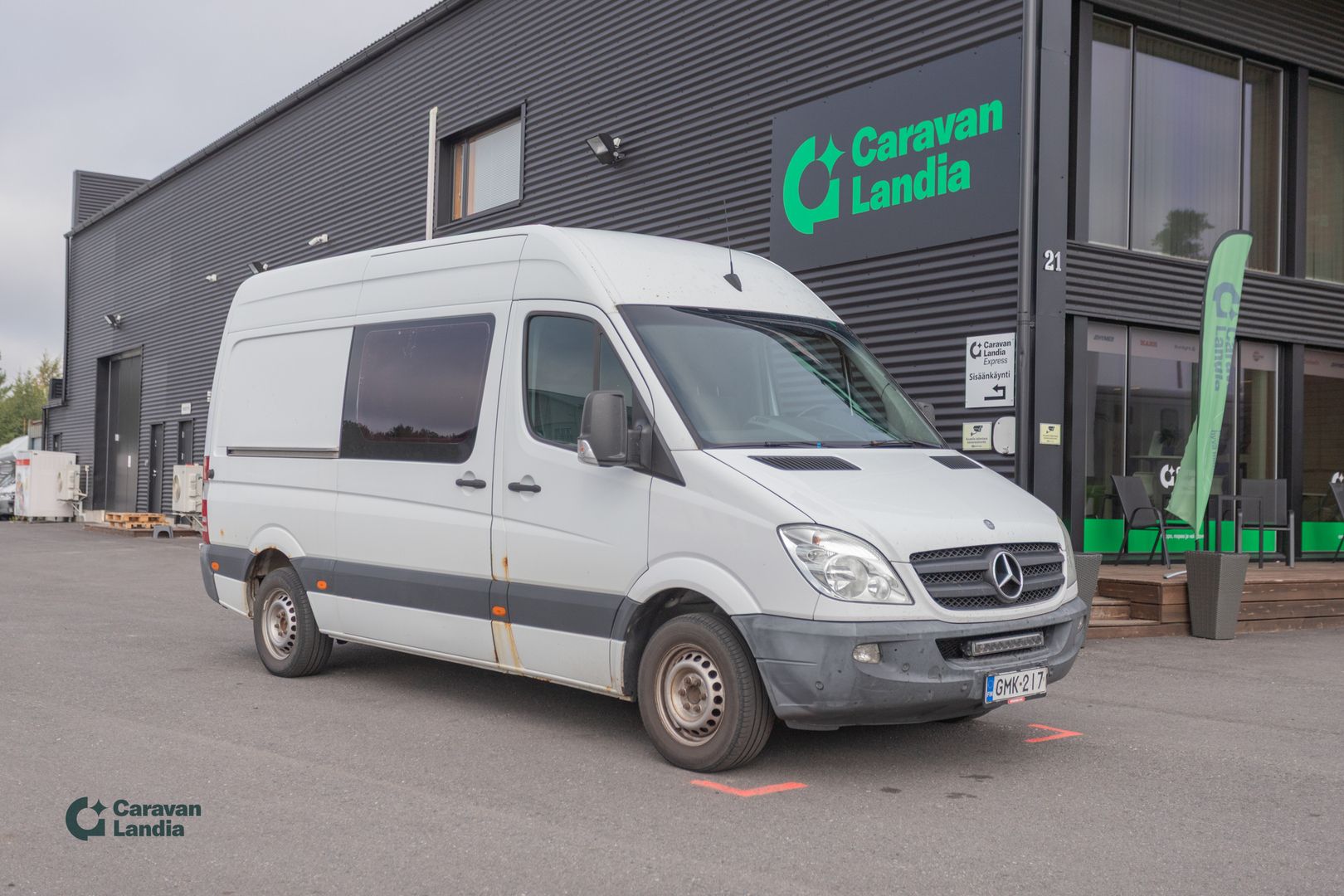 Mercedes-Benz Sprinter 313 CDI 130hv ** JATKO-OHJAAMO, VETOKOUKKU, P A-LÄMMITIN, kuva 1