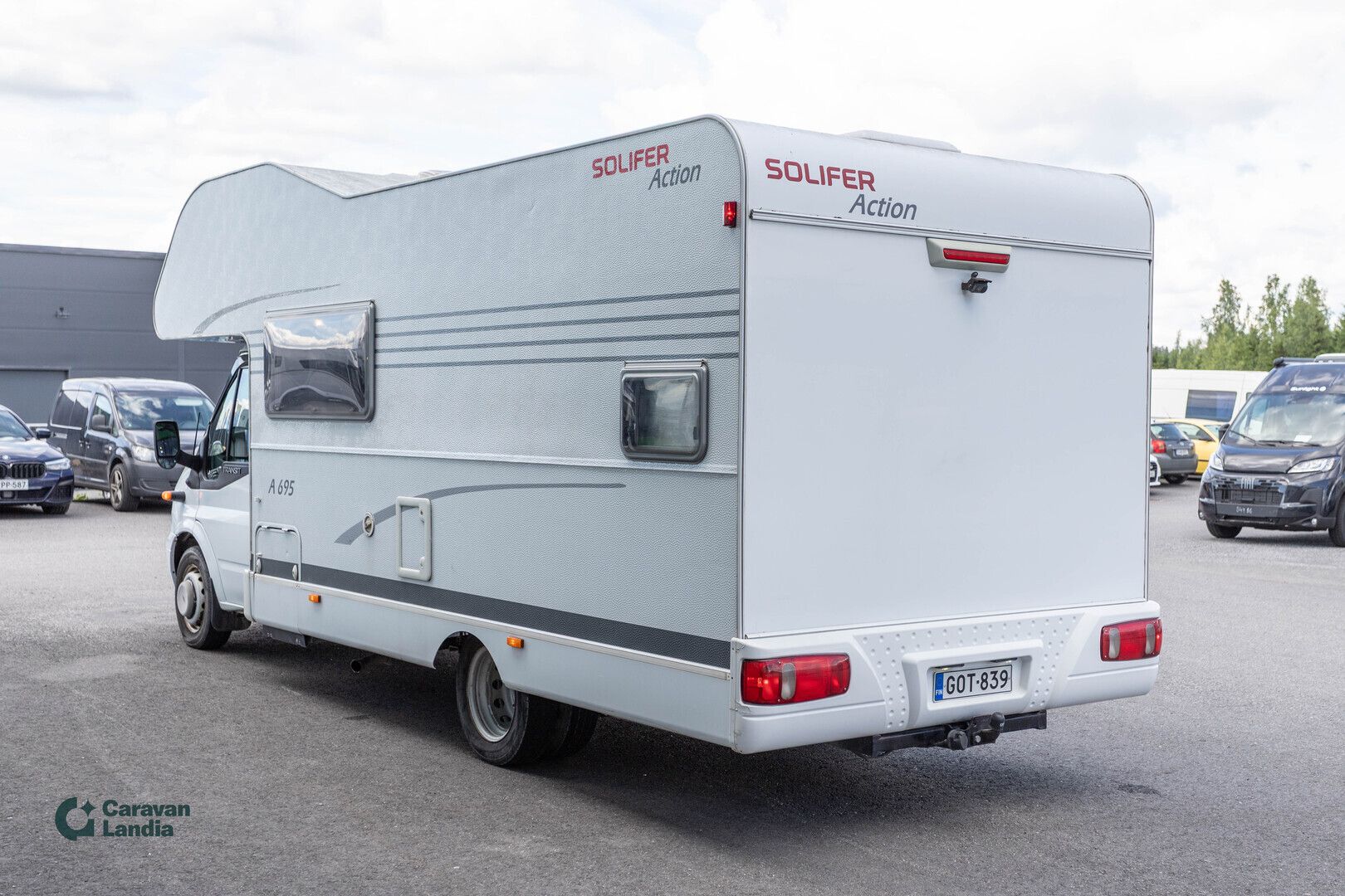 Solifer Action A 695 2.4 TDCi 140hv ** TRUMA, 2-KERROSVUODE, ALKOVI **, kuva 4