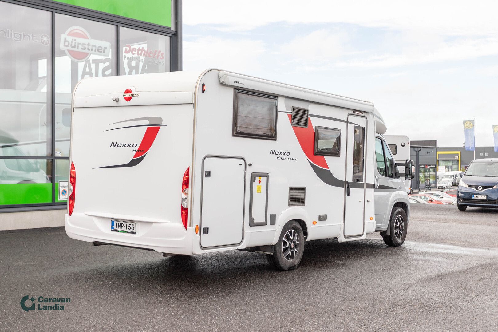 Burstner Nexxo Time T 690 G 2.3 Mjet 150 hv ** TRUMA-SÄHKÖPATRUUNA, ERILLISVUOTEET, MULTIMEDIAKESKUS, MARKIISI **, kuva 3