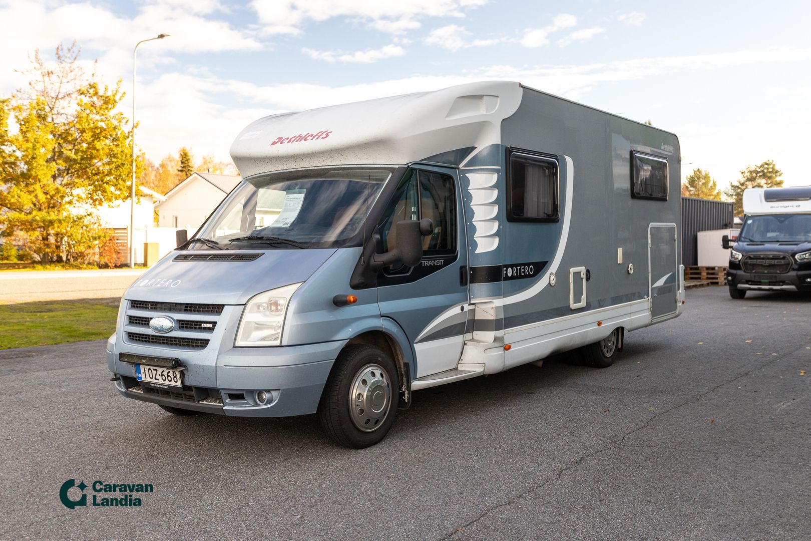 Dethleffs FORTERO H6915 2.4 TDCi 140hv ** ALDE, GENERAATTORI, TAKAVETO PARIPYÖRILLÄ, ERILLISVUOTEET **, kuva 5