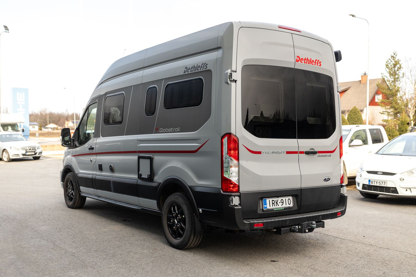 Dethleffs Globetrail 590 C 130hv **KOUKKU, MARKIISI, LOHKOLÄMMITIN**, kuva 4