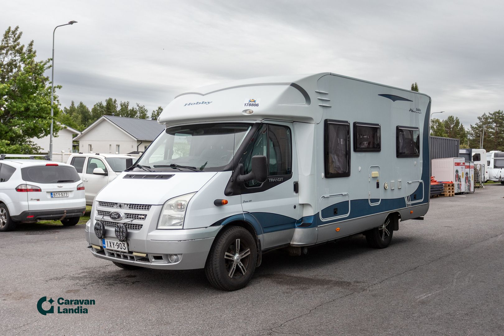 Hobby Siesta T 600 2.2 TDCi 130hv ** TRUMA(KAASU/SÄHKÖ), INVERTTERI, OHJAAMON ILMASTOINTI **, kuva 5