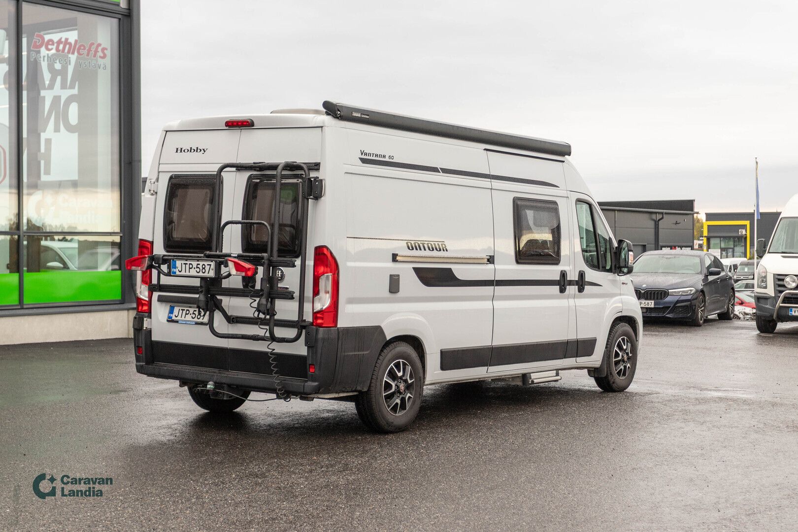 Hobby Vantana K60 Ontour 2.3 Mjet 120hv ** TRUMA-SÄHKÖPATRUUNA, PARIVUODE, AURINKOPANEELI, VETOKOUKKU **, kuva 3