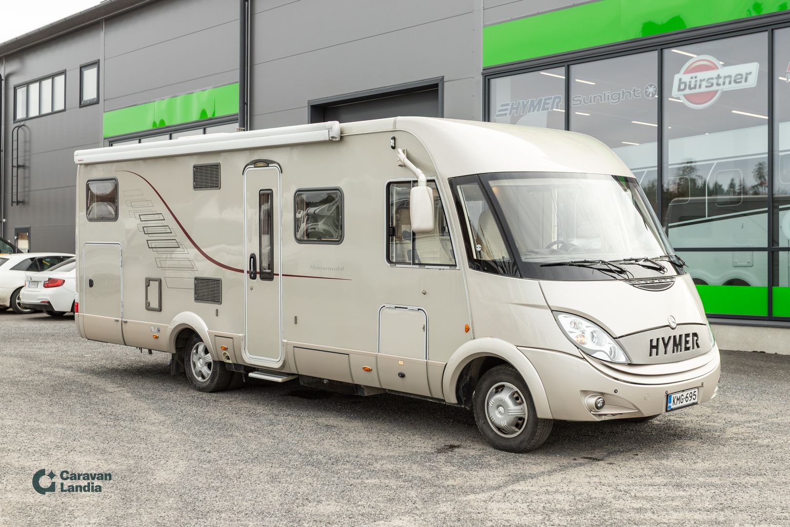 Hymer S 800 515 CDI 150hv ** ALDE, PARIVUODE, AGGREGAATTI, AURINKOPANEELI **, kuva 1