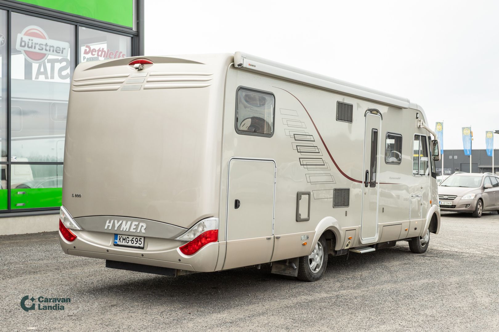 Hymer S 800 515 CDI 150hv ** ALDE, PARIVUODE, AGGREGAATTI, AURINKOPANEELI **, kuva 3