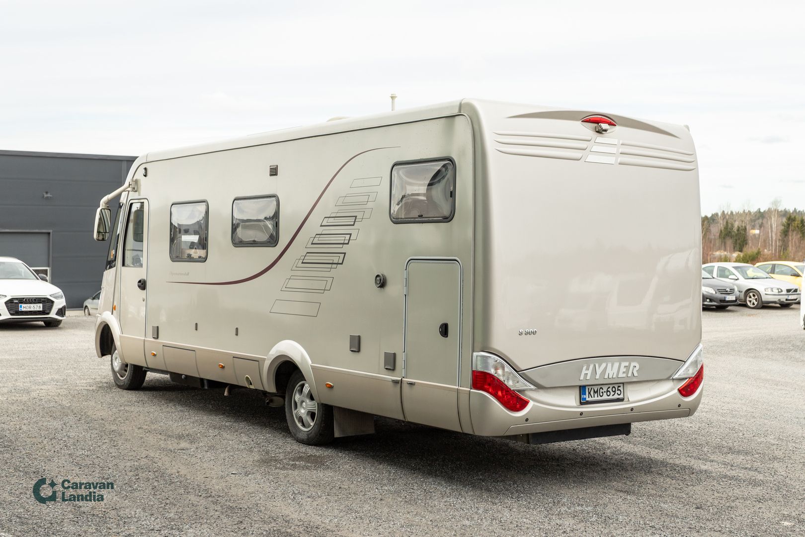 Hymer S 800 515 CDI 150hv ** ALDE, PARIVUODE, AGGREGAATTI, AURINKOPANEELI **, kuva 4