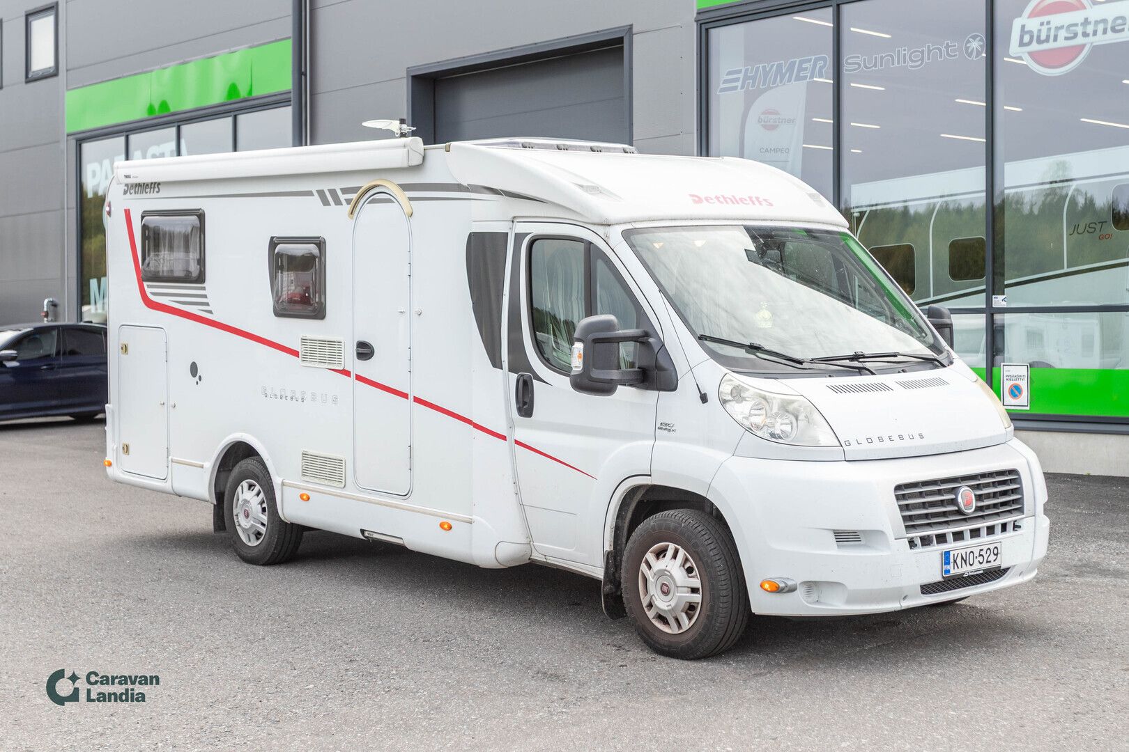 Dethleffs Globebus T 4 130hv **ERILLISVUOTEET, P.KAMERA, MARKIISI, PP-TELINE**, kuva 1