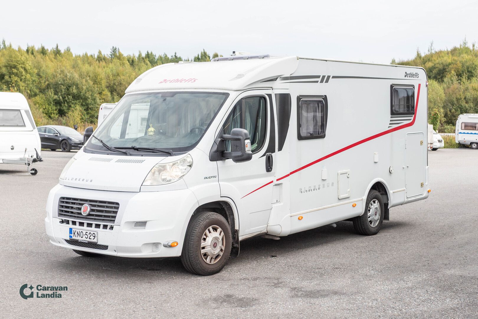 Dethleffs Globebus T 4 130hv **ERILLISVUOTEET, P.KAMERA, MARKIISI, PP-TELINE**, kuva 5