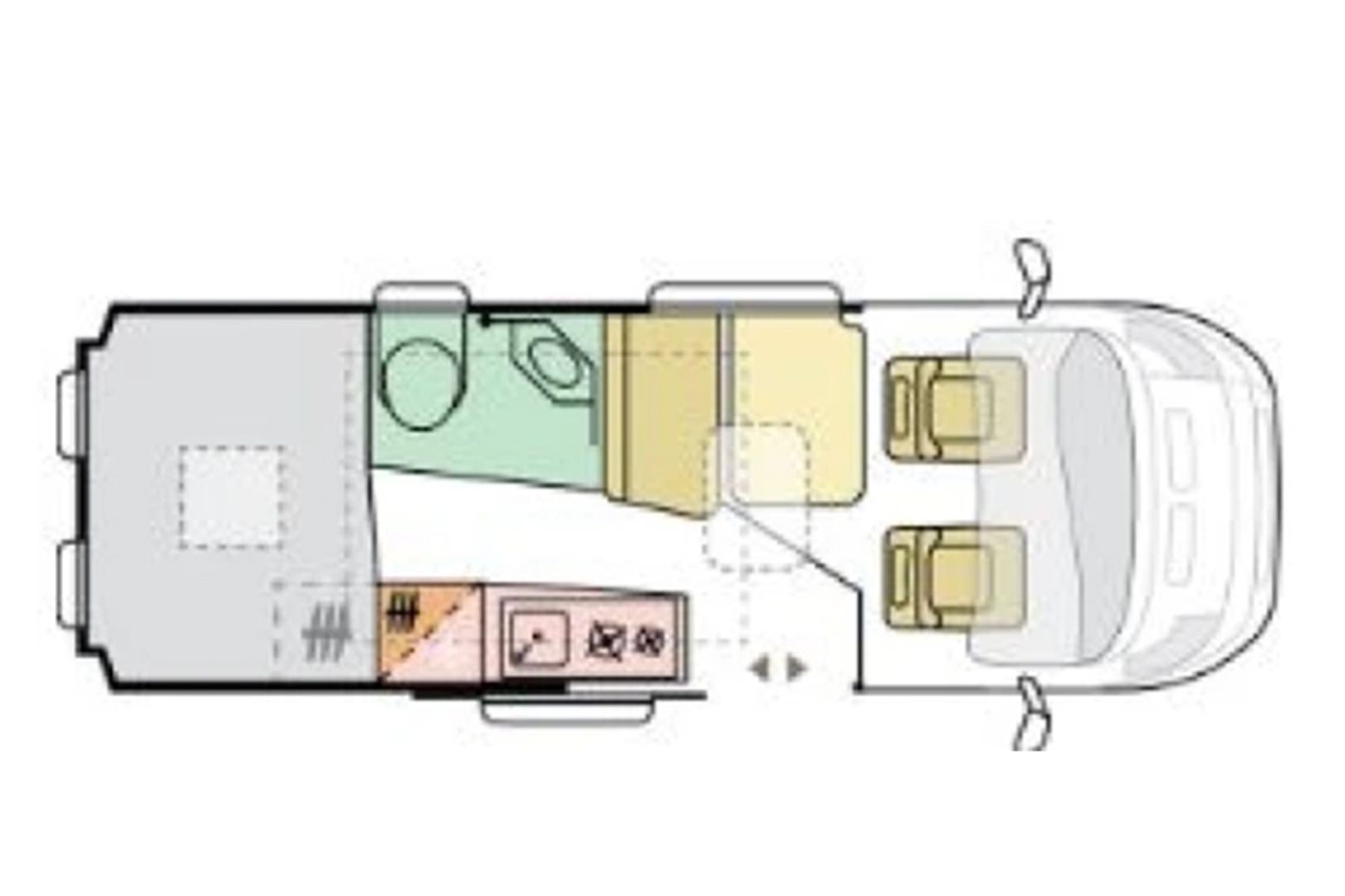 Adria Twin Supreme 600 SPB 2.3 Mjet 160hv ** 9-AUTOMAATTI, TRUMA (KAASU/SÄHKÖ), 2 X ILMASTOINTI **, kuva 43