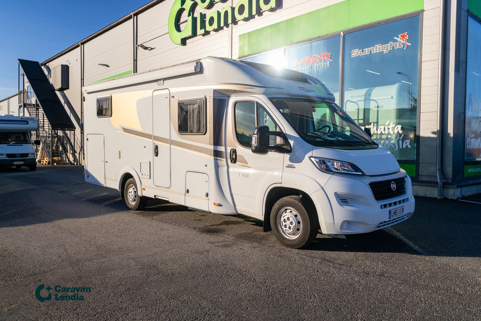 Carado T448 2.3 Mjet 130 hv ** TRUMA, ERILLISVUOTEET, HUBBET LASKUVUODE **, kuva 1