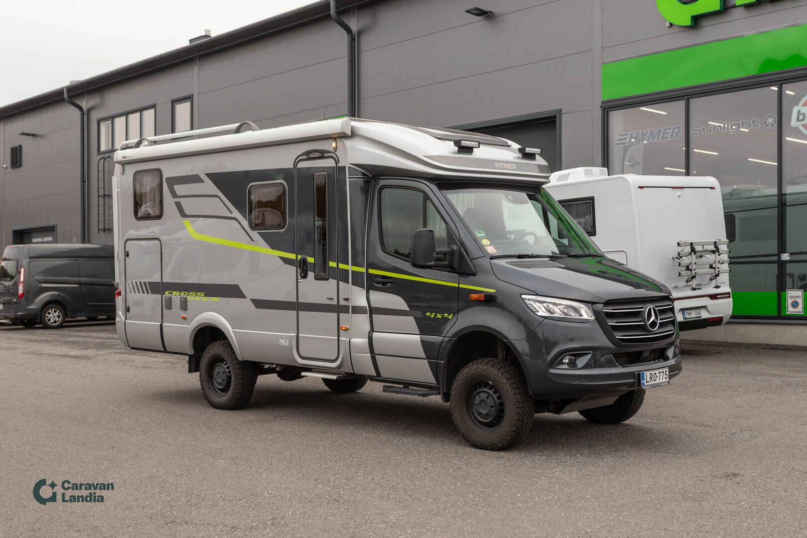 Hymer MLT 570 CrossOver 416 CDI ** TRUMA-SÄHKÖPATRUUNA, ERILLISVUOTEET, NELIVETO, AUTOMAATTI, AURINKOPANEELI **, kuva 1