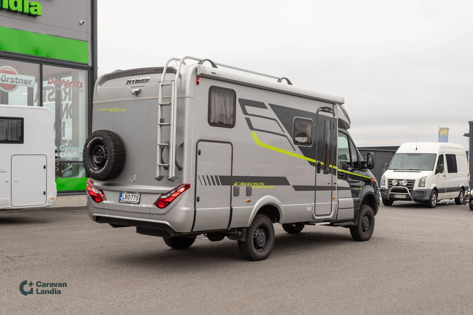 Hymer MLT 570 CrossOver 416 CDI ** TRUMA-SÄHKÖPATRUUNA, ERILLISVUOTEET, NELIVETO, AUTOMAATTI, AURINKOPANEELI **, kuva 2