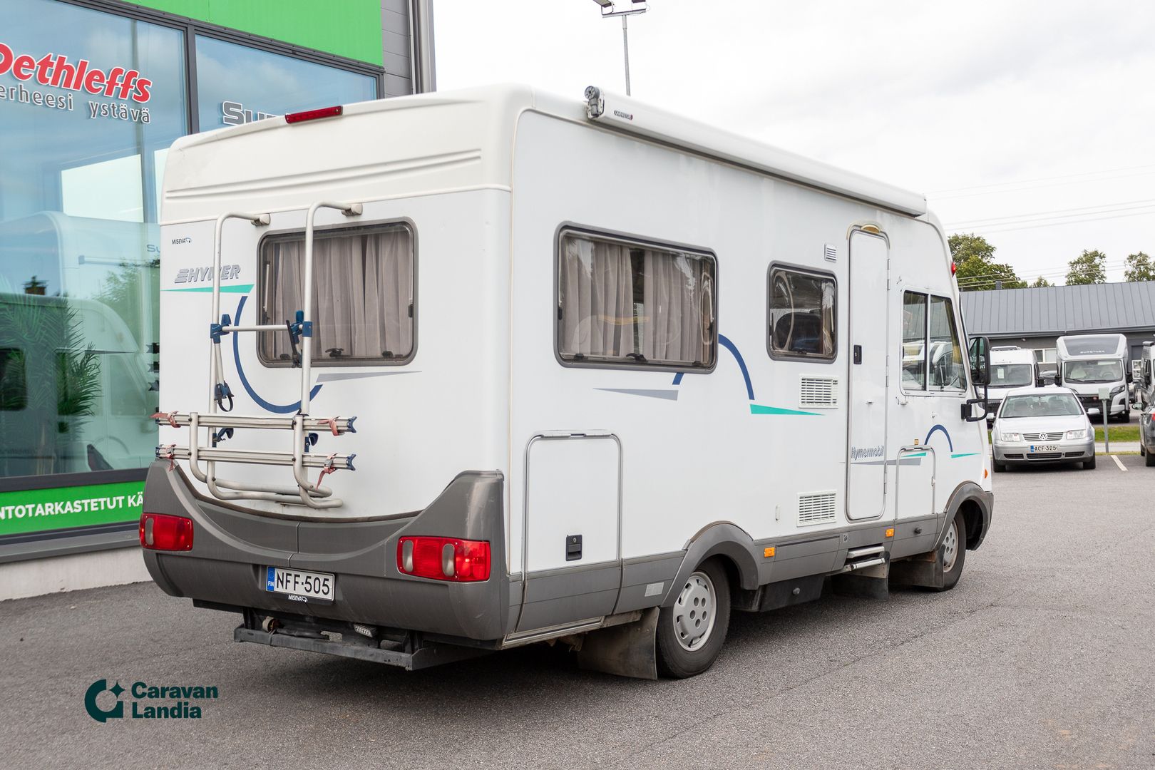 Hymer B 574 2.8 JTD 130hv ** TRUMA, HUBBET-LASKUVUODE, PP-TELINE **, kuva 3