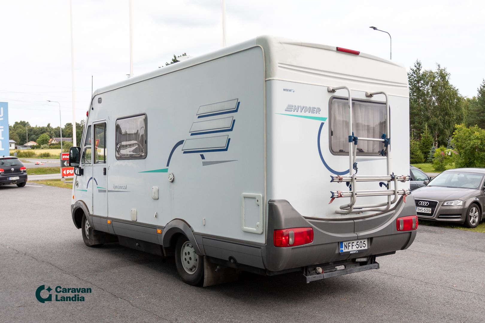 Hymer B 574 2.8 JTD 130hv ** TRUMA, HUBBET-LASKUVUODE, PP-TELINE **, kuva 4