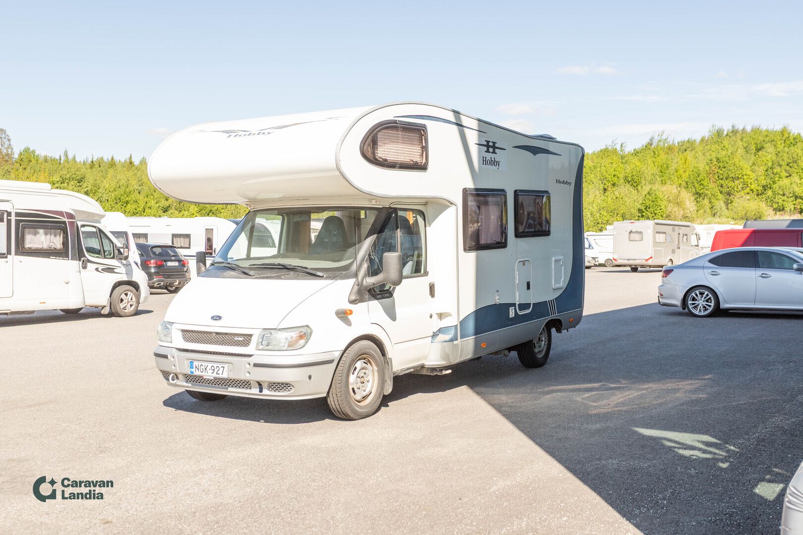 Hobby T 550 AK SC 2.0 TDCi 125hv ** TRUMA, PYÖRÄTELINE **, kuva 5