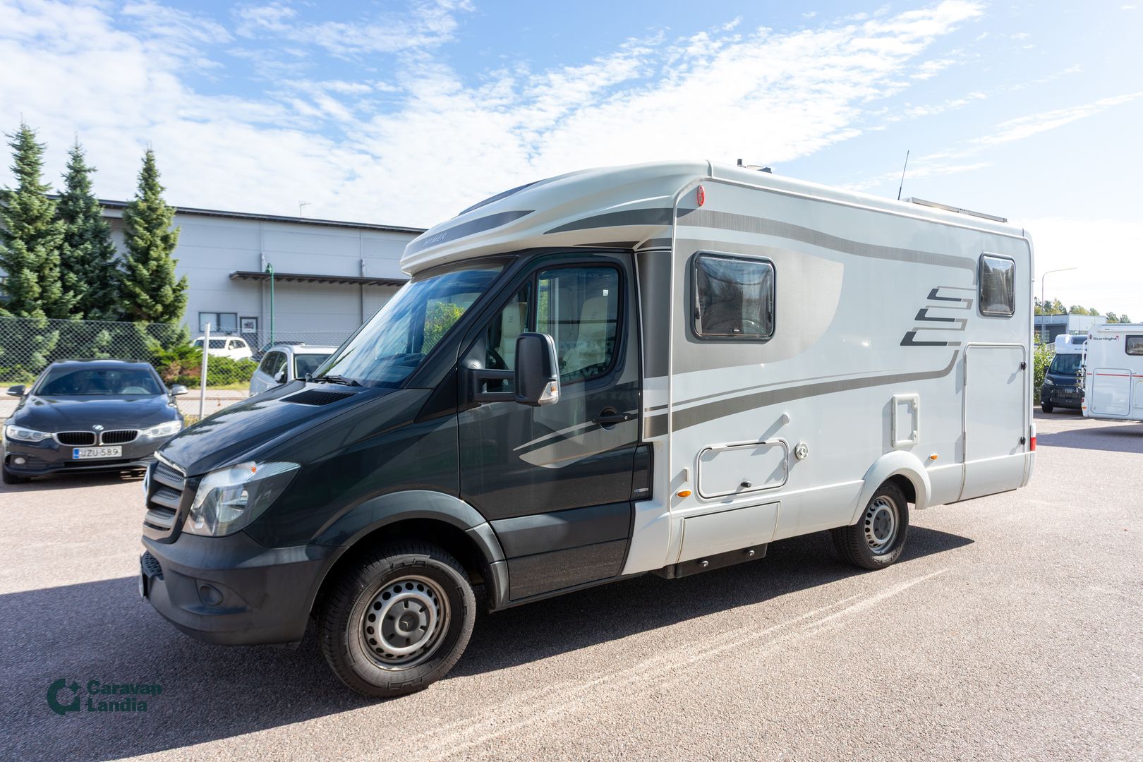 Hymer ML-T 580 316 CDI RWD 163hv **TAKAVETO, 2xAURINKOPANEELI, ERILLISVUOTEET, MARKIISI, 3xHUPIAKKU**, kuva 5