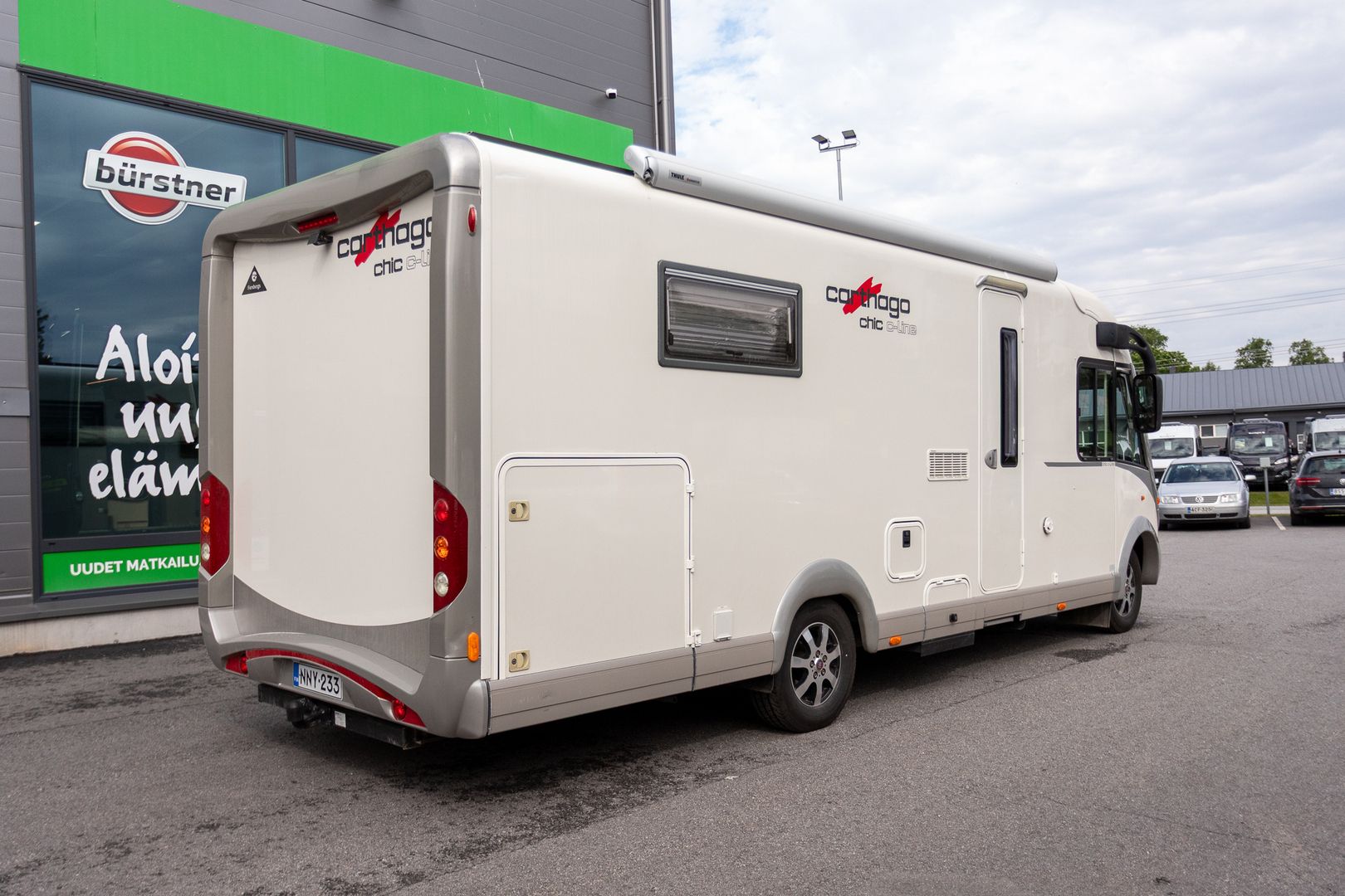Carthago C-Line 5.0 2.3 Mjet 150hv ** TRUMA(KAASU), INVERTTERI+AURINKOPANEELI, HUBBET-LASKUVUODE **, kuva 3