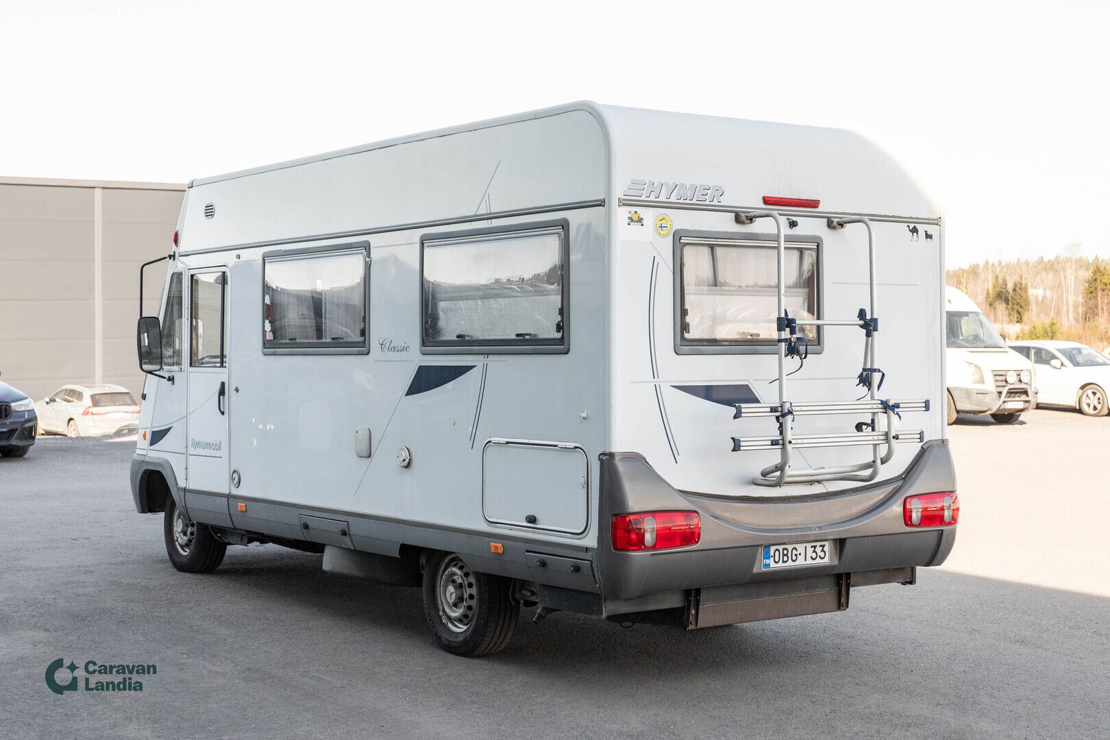 Hymer Classic 575 316 CDI 155hv ** TRUMA, PITKITTÄINEN-PARIVUODE, HUBBET-YLÄVUODE, MARKIISI **, kuva 4