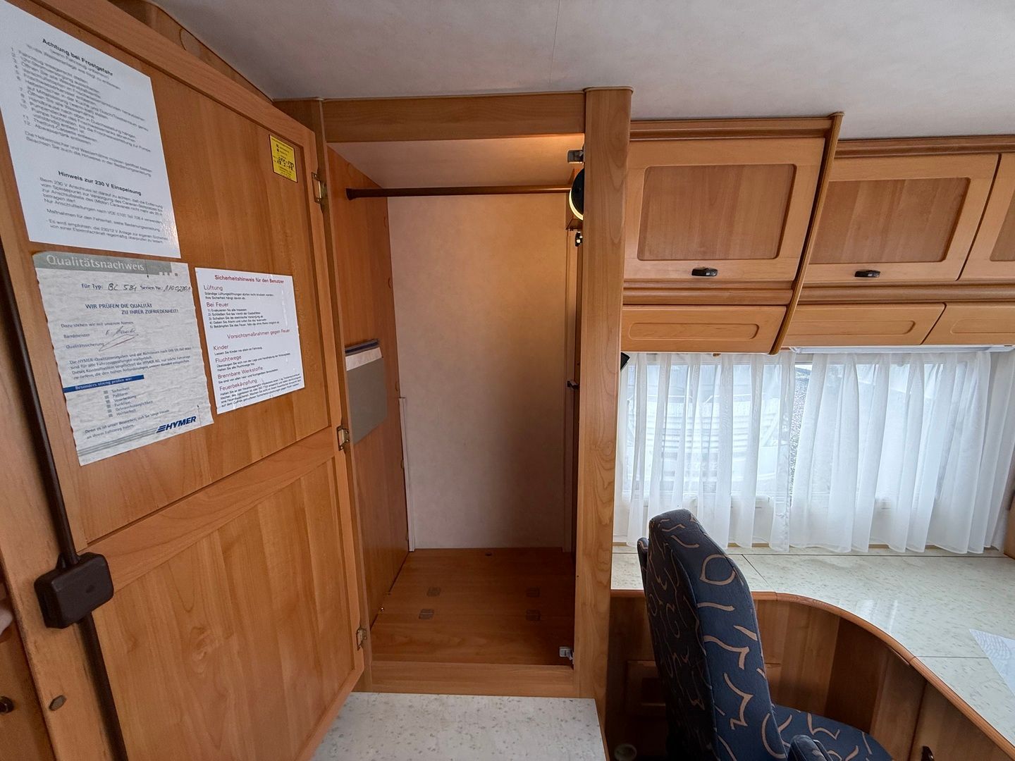 Hymer Classic 584 2.8 TD 120hv ** 2X ILMASTOINTI, MARKIISI, AGREKAATTI **, kuva 12