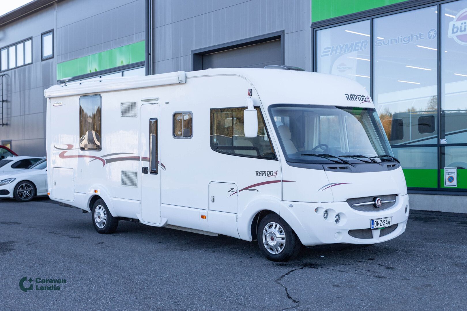 Rapido 9095DF 3.0 Mjet 160hv ** AUTOMAATTI,TRUMA-SÄHKÖPATRUUNA, SAAREKEVUODE POIKITTAIN **, kuva 1