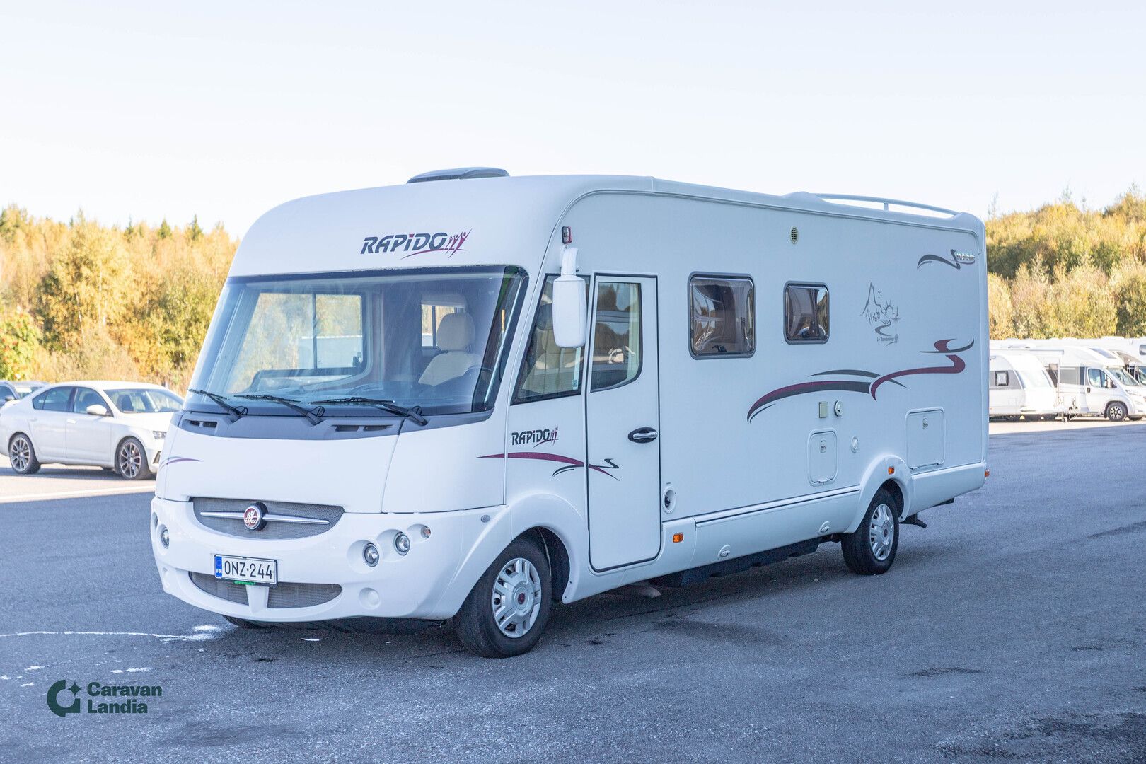 Rapido 9095DF 3.0 Mjet 160hv ** AUTOMAATTI,TRUMA-SÄHKÖPATRUUNA, SAAREKEVUODE POIKITTAIN **, kuva 5