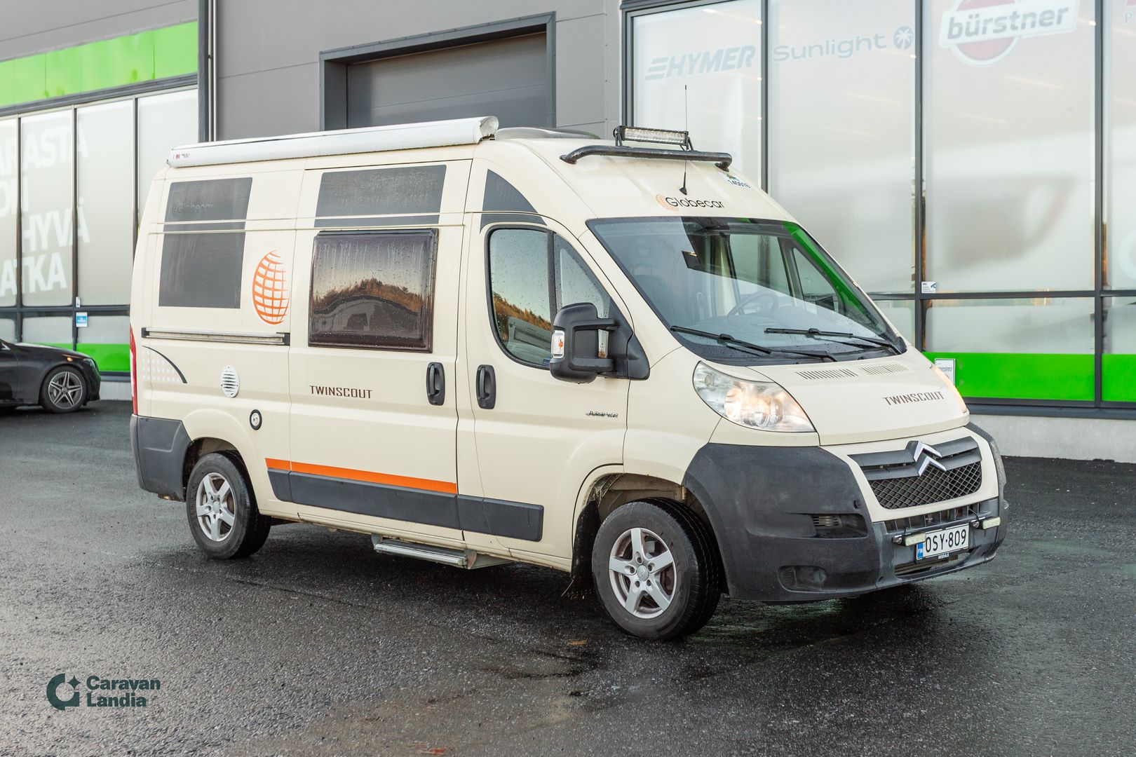 Globecar Twinscout 2.2 HDi 100hv ** TRUMA, PARIVUODE, MARKIISI, KOMPAKTI **, kuva 1