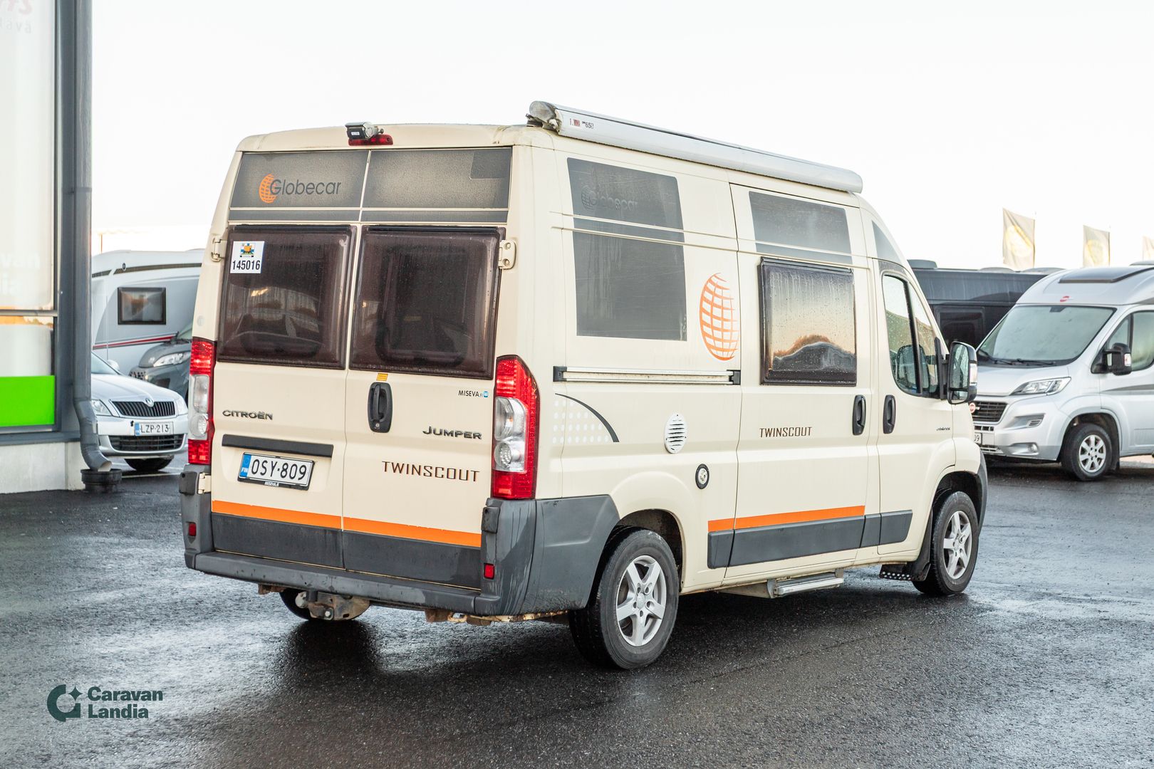 Globecar Twinscout 2.2 HDi 100hv ** TRUMA, PARIVUODE, MARKIISI, KOMPAKTI **, kuva 3