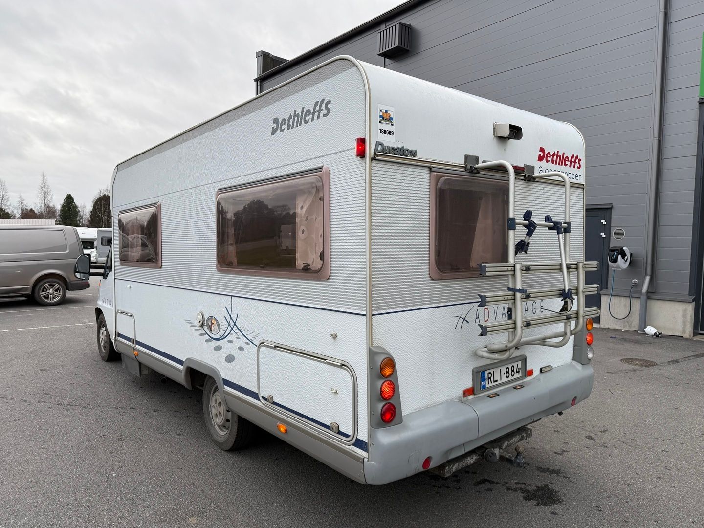 Fiat-Dethleffs Ducato FIAT-DETHLEFFS A6541. 130hv 2.8 ** PARIVUODE, MARKIISI, PYÖRÄTELINE, 6 REK **, kuva 4