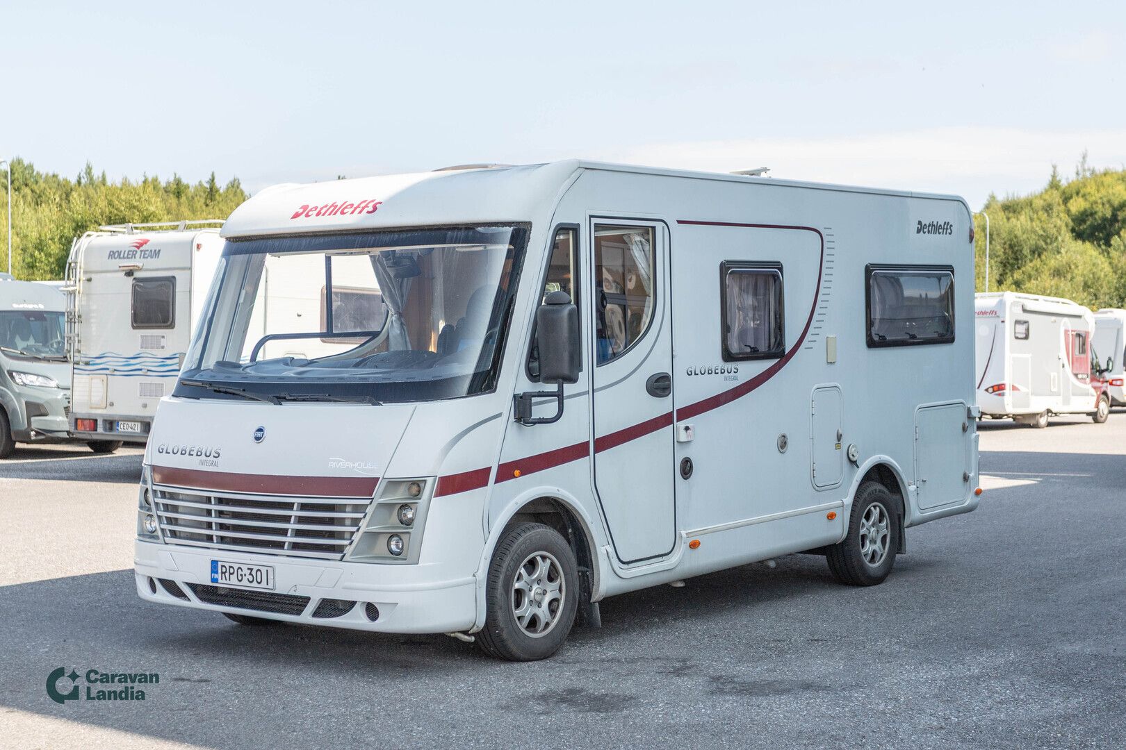 Dethleffs Globebus I 002 2.3 Mjet 130 hv ** TRUMA-SÄHKÖPATRUUNA, PARIVUODE, AURINKOPANEELI **, kuva 5