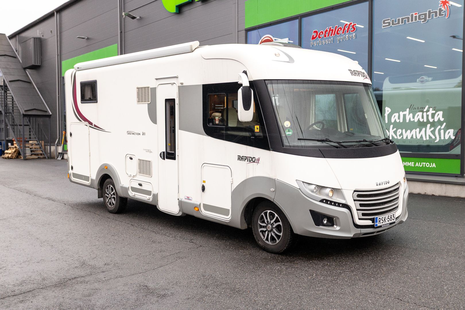 Rapido Distinction i80 2.3 Mjet 150hv ** AUTOMAATTI, 2XILMASTOINTI, SAAREKEVUODE **, kuva 1