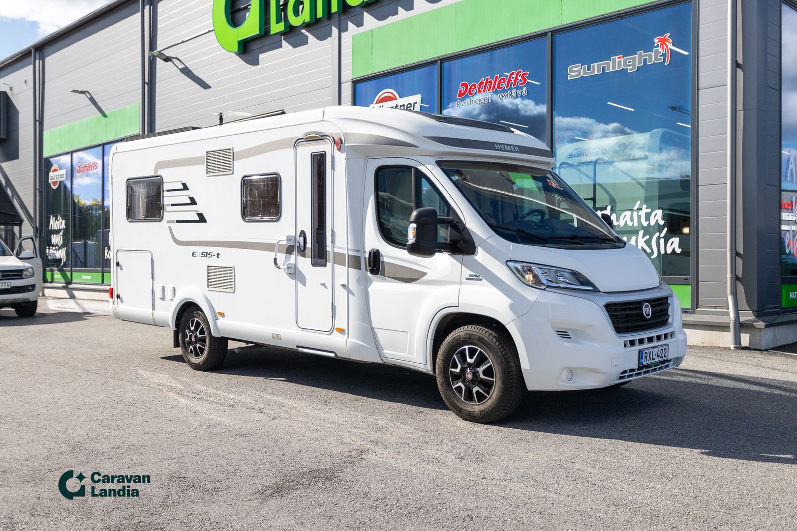 Hymer Exsis-t 588 2.3 Mjet 150hv ** TRUMA-SÄHKÖPATRUUNA, ERILLISVUOTEET, AURINKOPANEELI **, kuva 1