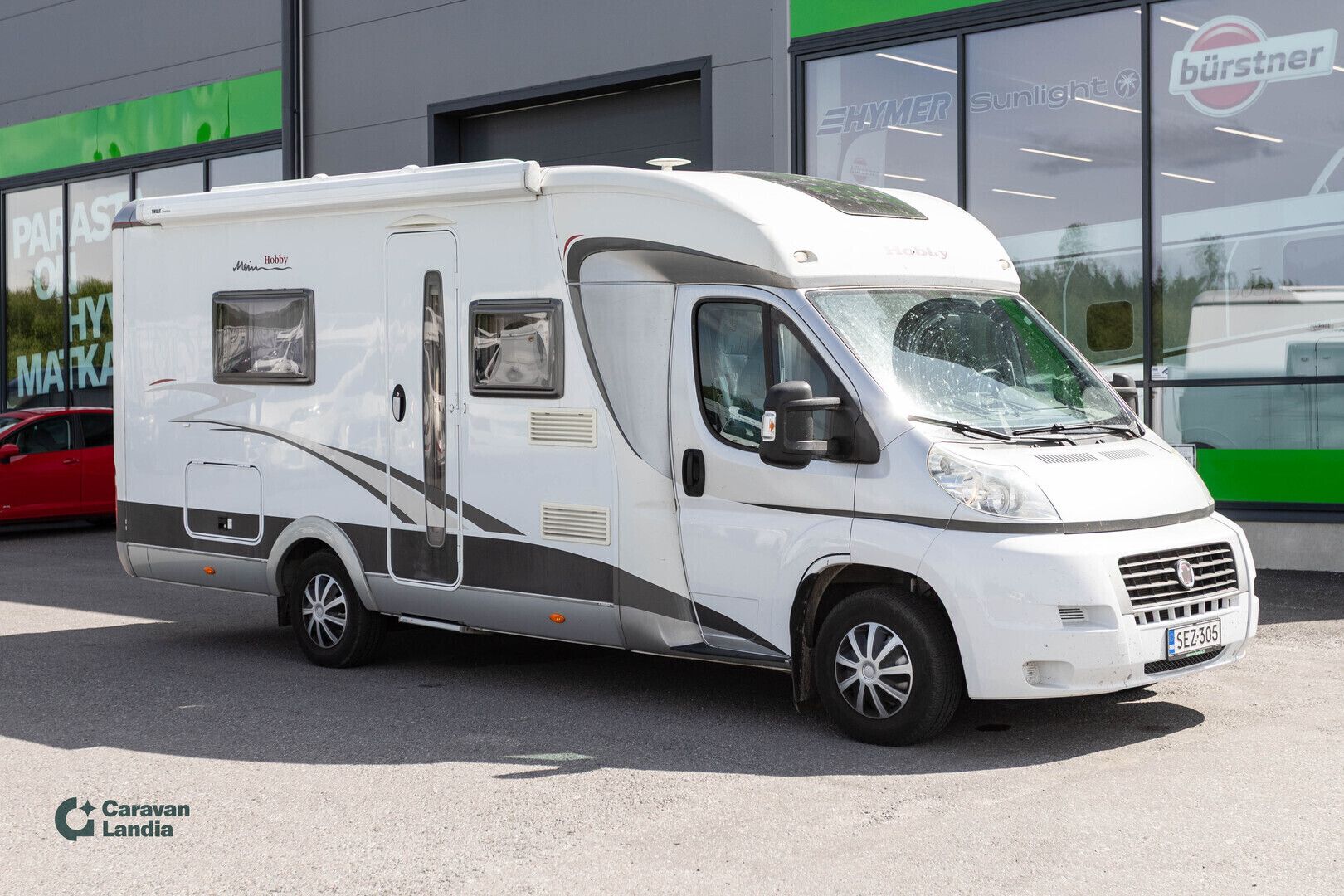 Hobby D 650 ES 2.3 Mjet 130hv ** TRUMA-SÄHKÖPATRUUNA, ERILLISVUOTEET, TAKA-WC **, kuva 1