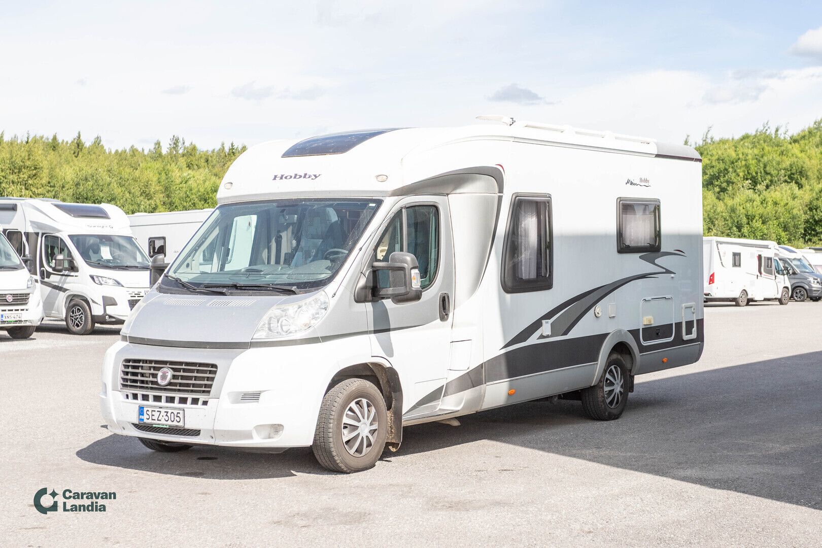Hobby D 650 ES 2.3 Mjet 130hv ** TRUMA-SÄHKÖPATRUUNA, ERILLISVUOTEET, TAKA-WC **, kuva 5