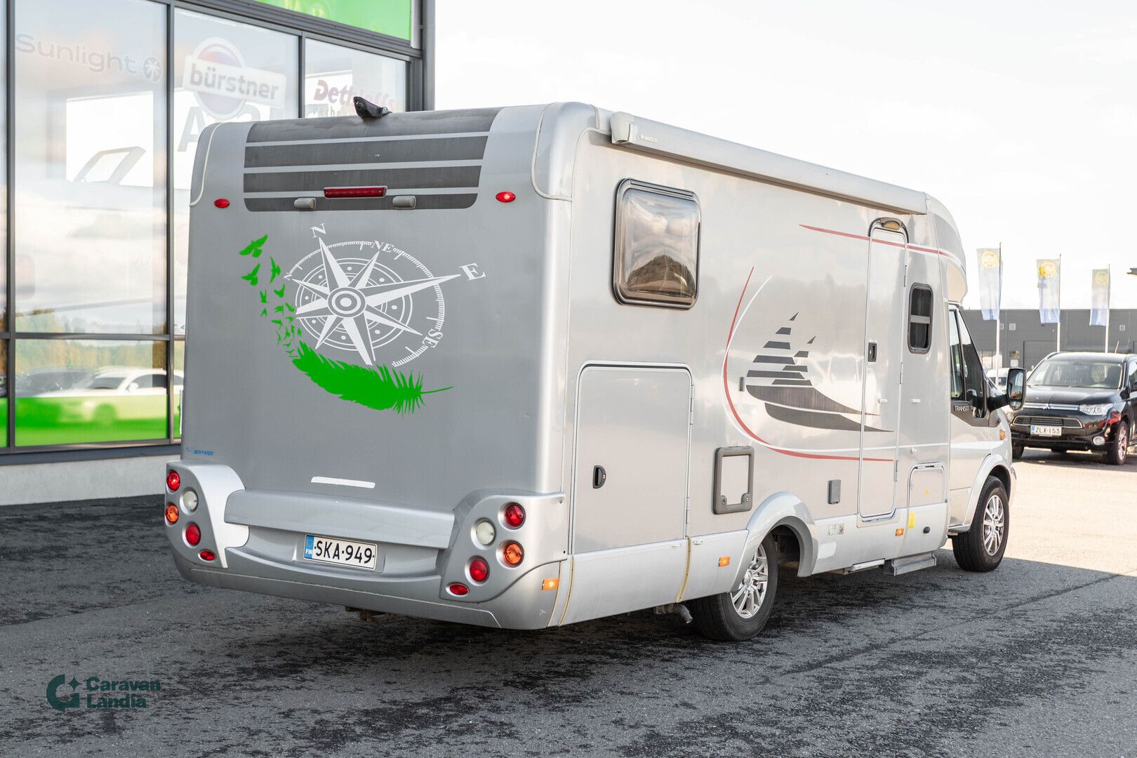 Hymer ECE 613 2.2 TDCi 130hv ** TRUMA-SÄHKÖPATRUUNA, PARIVUODE, MARKIISI **, kuva 3