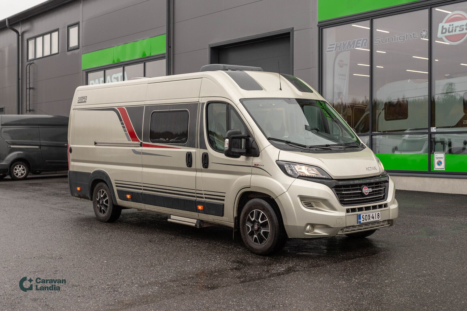 Burstner Campeo 640 Active 2.3 Mjet 140hv ** TRUMA-SÄHKÖPATRUUNA, PARIVUODE, INVERTTERI **, kuva 1
