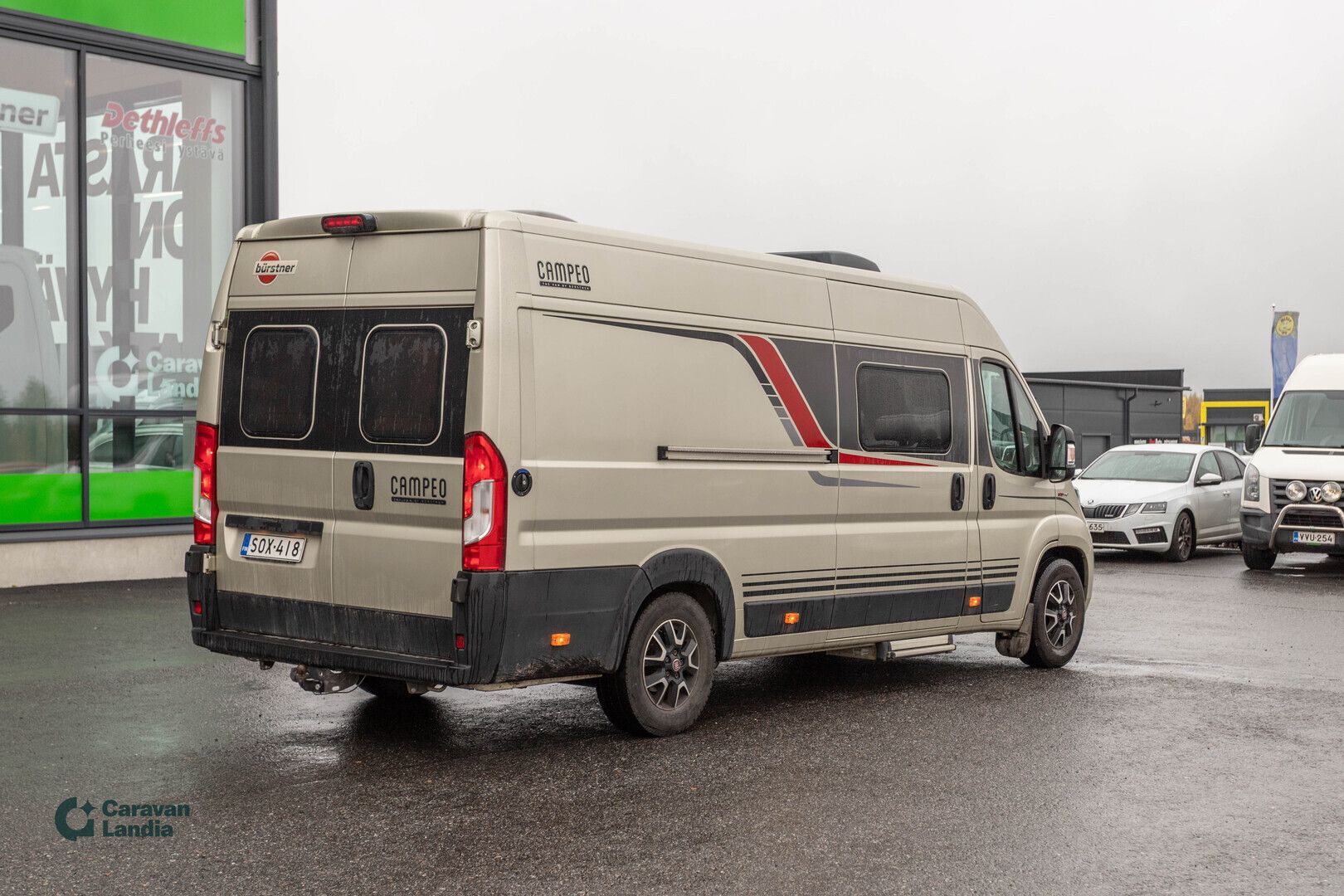 Burstner Campeo 640 Active 2.3 Mjet 140hv ** TRUMA-SÄHKÖPATRUUNA, PARIVUODE, INVERTTERI **, kuva 2
