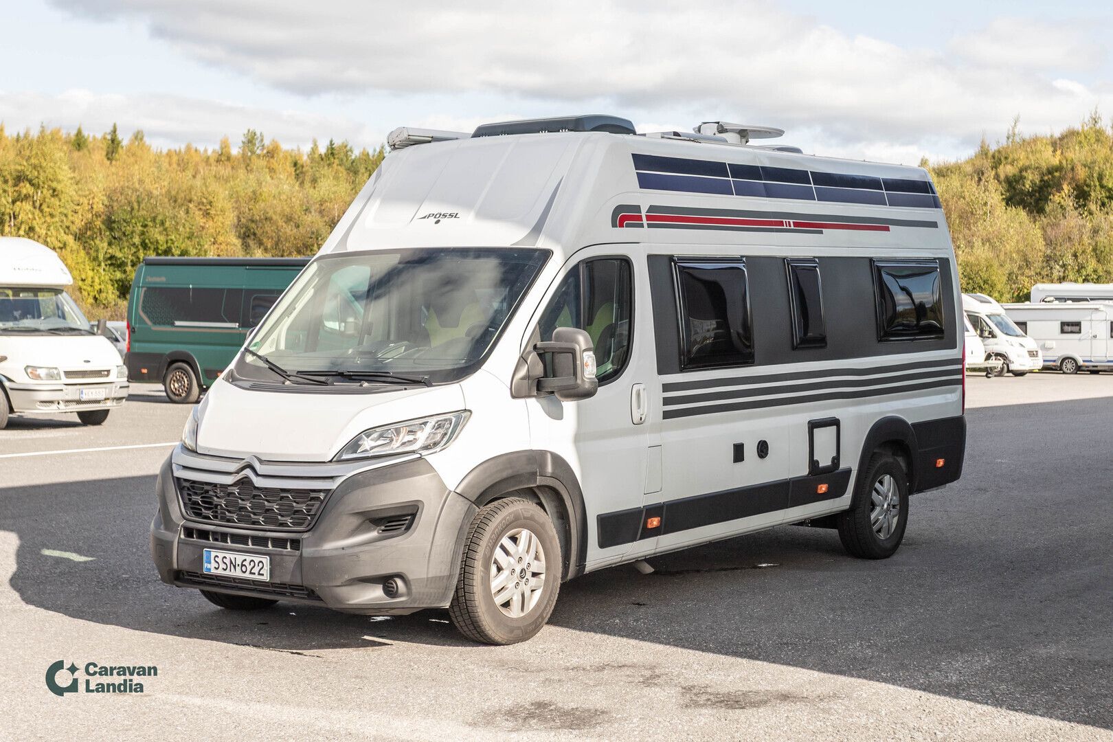 PöSsl Roadcruiser Revolution 2.2 BlueHDi 165hv ** TRUMA, PITKITTÄINEN-PARIVUODE, SÄHKÖ-HUBBET, AURINKOPANEELI **, kuva 5