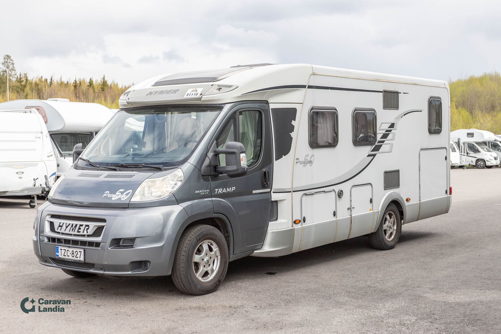 Hymer T 674 2.3 Mjet 150hv **TULOSSA, ALDE, ERILLISVUOTEET, MARKIISI **, kuva 5