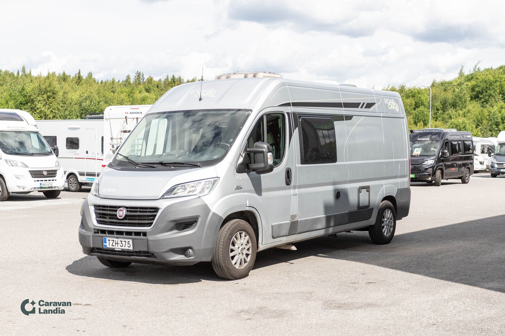 PöSsl Roadcar 600 2.3 Mjet 130hv ** TRUMA, PARIVUODE, ISO KATTOIKKUNA **, kuva 5