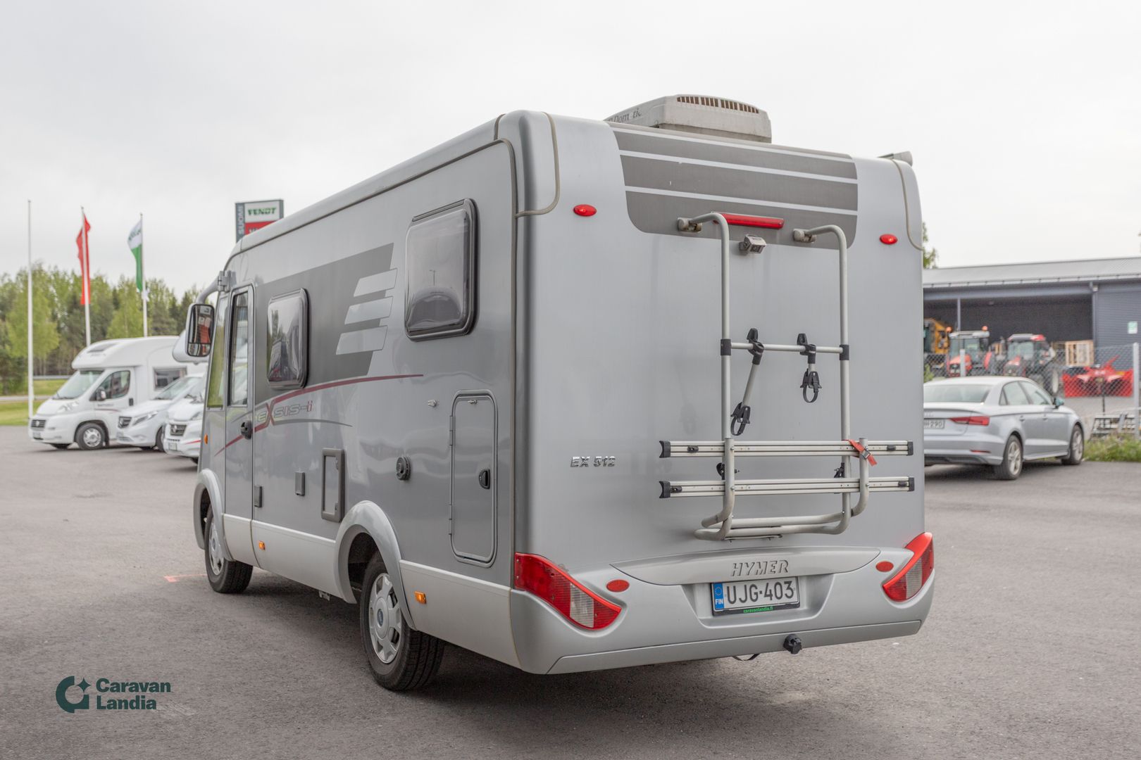 Hymer Exsis-i 512 130hv **2xILMASTOINTI, LASKUVUODE, P.KAMERA, MARKIISI, 2xRENKAAT**, kuva 4