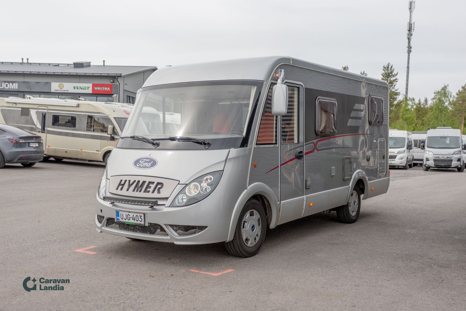 Hymer Exsis-i 512 130hv **2xILMASTOINTI, LASKUVUODE, P.KAMERA, MARKIISI, 2xRENKAAT**, kuva 5