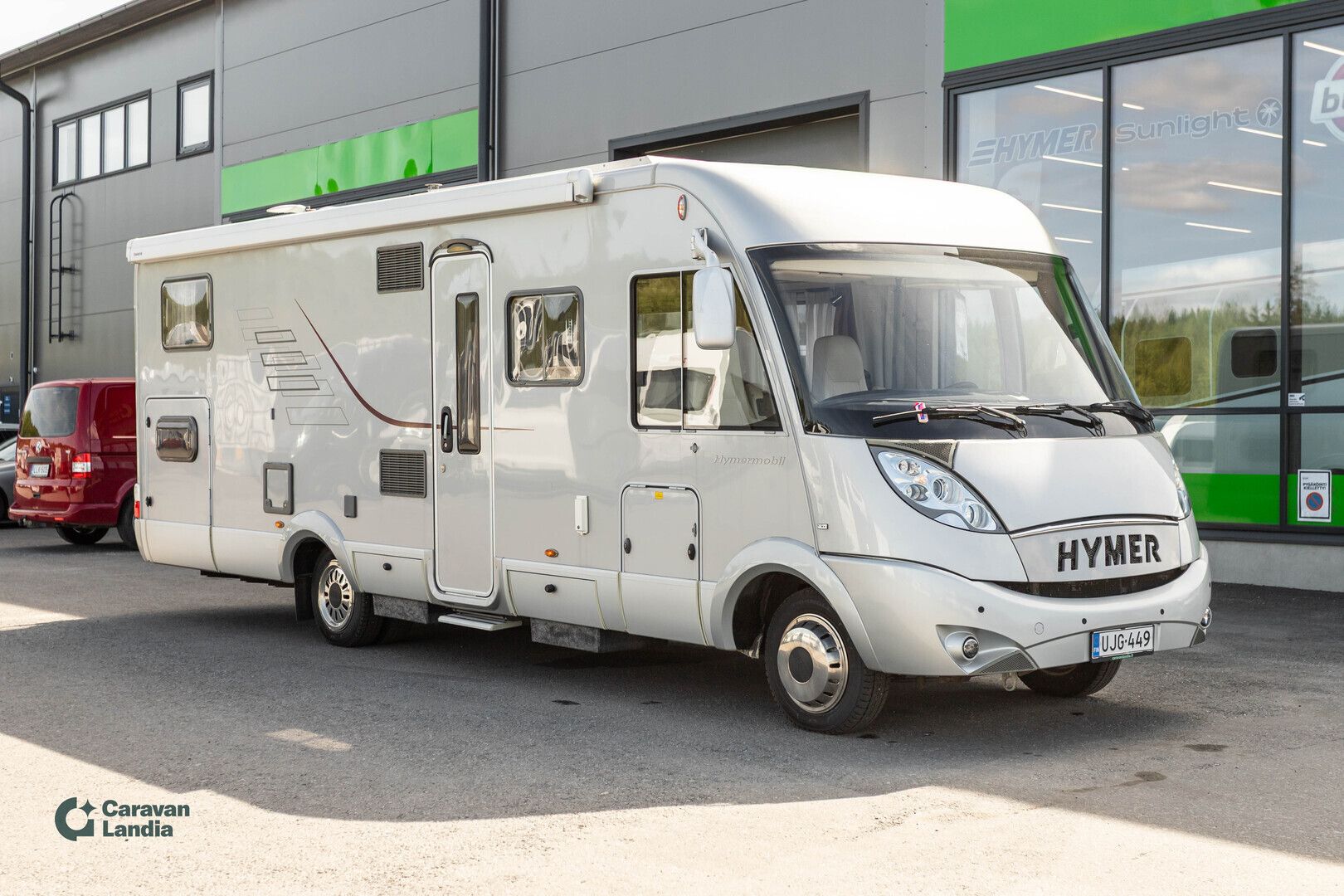 Hymer B 799 XL 3.0 HPi 170hv ** ALDE, PARIVUODE, AUTOMAATTI, 2X ILMASTOINTI, HUBBET **, kuva 1