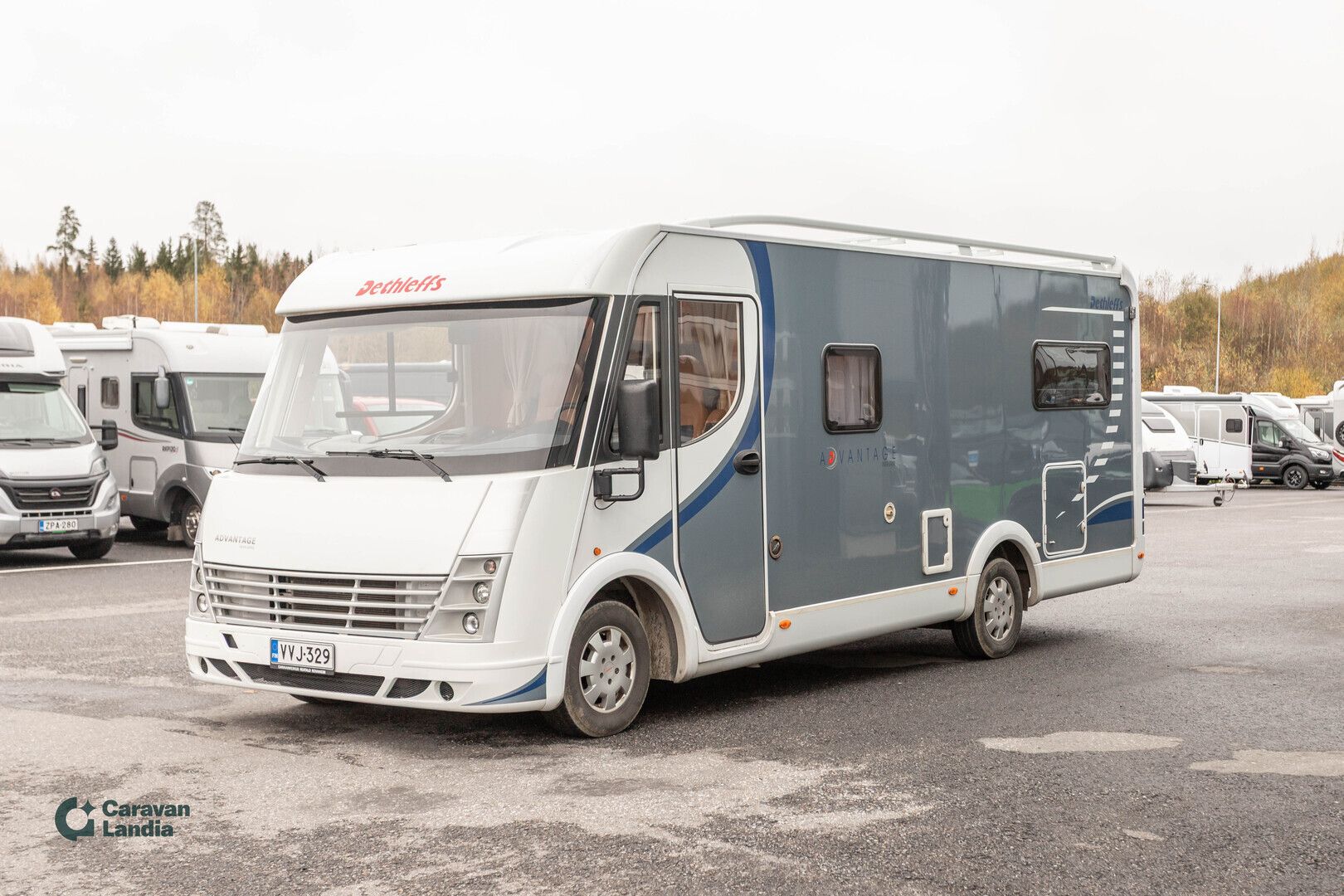 Dethleffs ADVANTAGE I 6611 3.0 Mjet 160 hv ** ALDE, MATALAT ERILLISVUOTEET, LATTIALÄMMITYS, VETOKOUKKU **, kuva 5